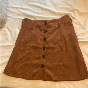 Brown Shein Skirt
